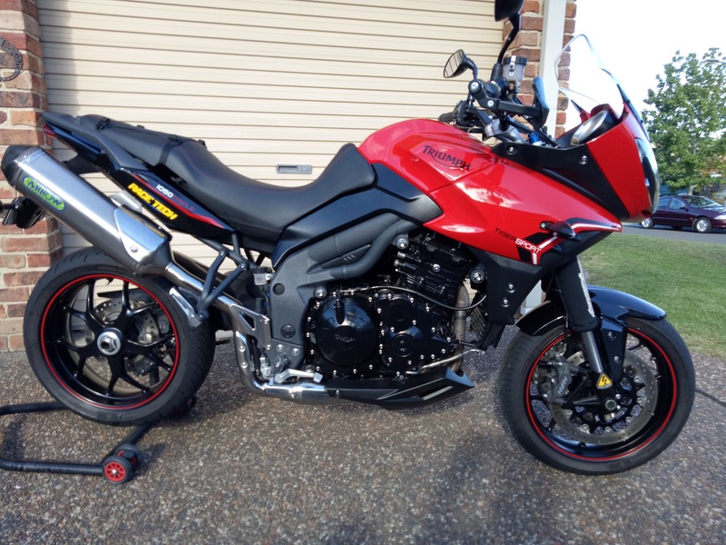 2014 Triumph 1050cc Tiger Sport 1050 My13 - JBW4092626 ...