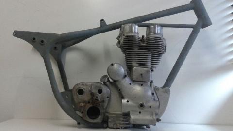 royal enfield 500, pre '65 trials components.