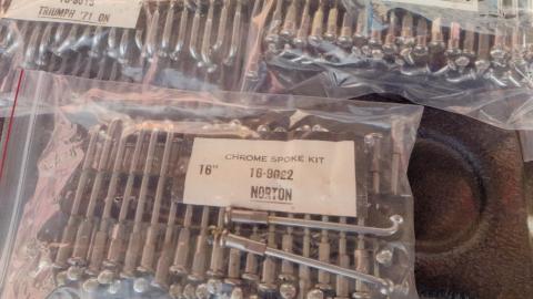 chrome spoke kits (new)