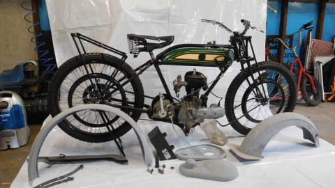 1927 bsa s27 500cc side valve single