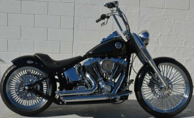 fatboy with 23 inch front wheel