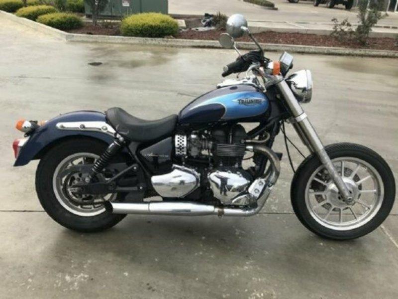 2007 Triumph Speedmaster America Damaged