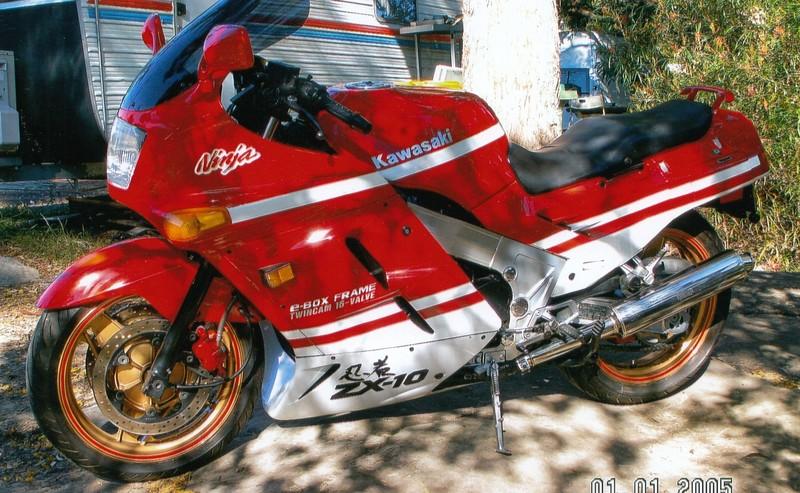1988 Kawasaki 1000cc Zx-10  Zx1000b  - Jbm4031234