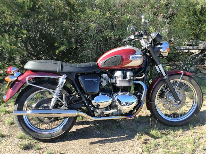 2007 Triumph 865cc Bonneville My07 - JBW4081512 - JUST BIKES