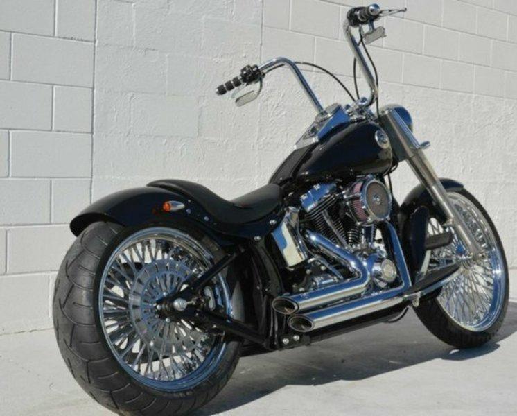 fatboy with 23 inch front wheel