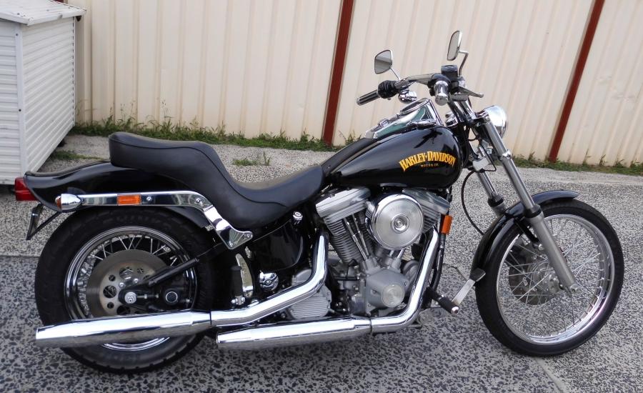 1999 Harley Davidson Fxst Softail Cruiser Jbw5043734 Just Bikes