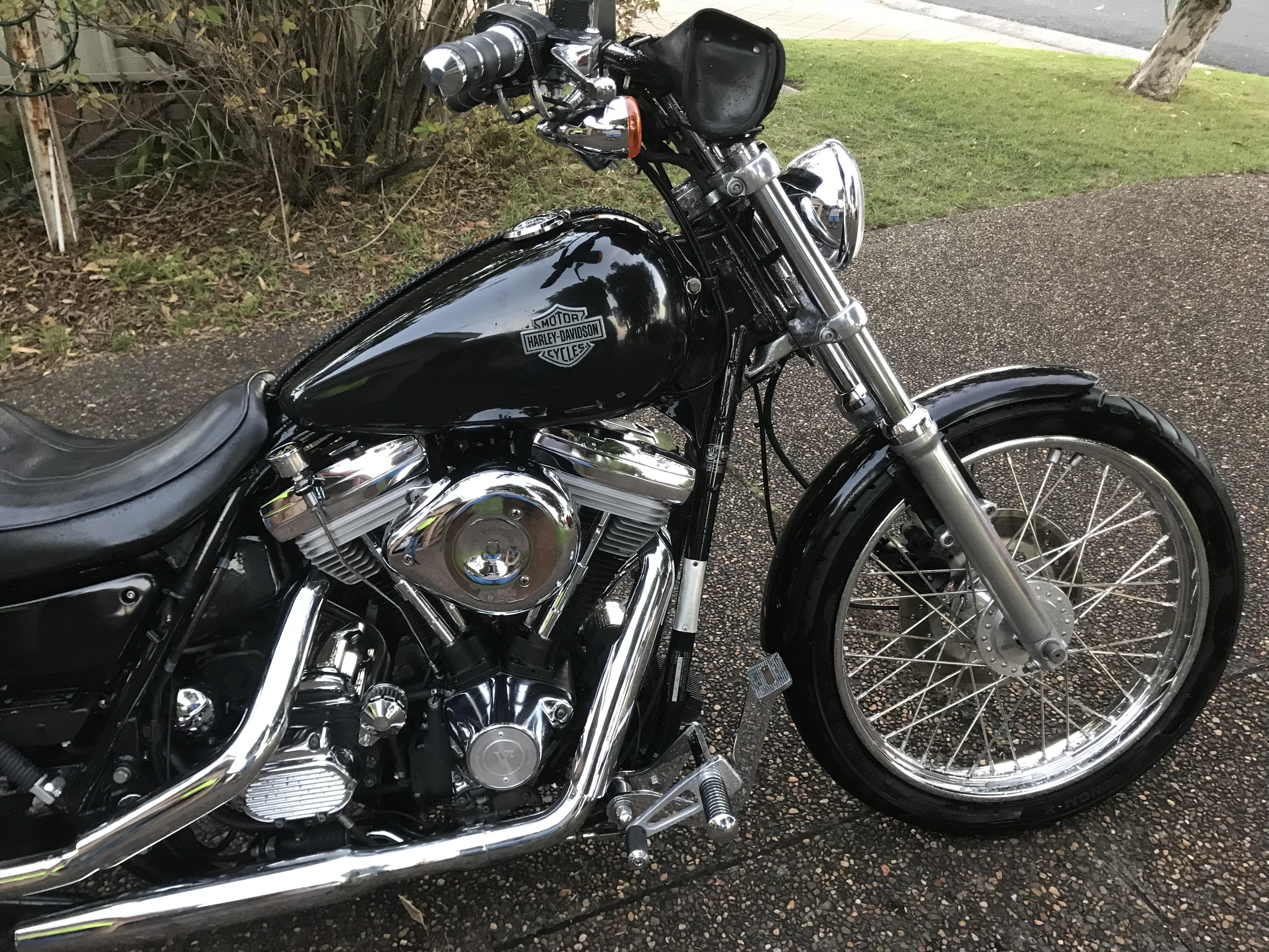 1992 Harley-davidson Fxlr Lowrider Custom - JBW5017581 - JUST BIKES