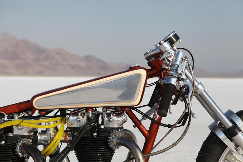 1955 Triumph Double Vision Dual-engined Drag Bike - JUST BIKES