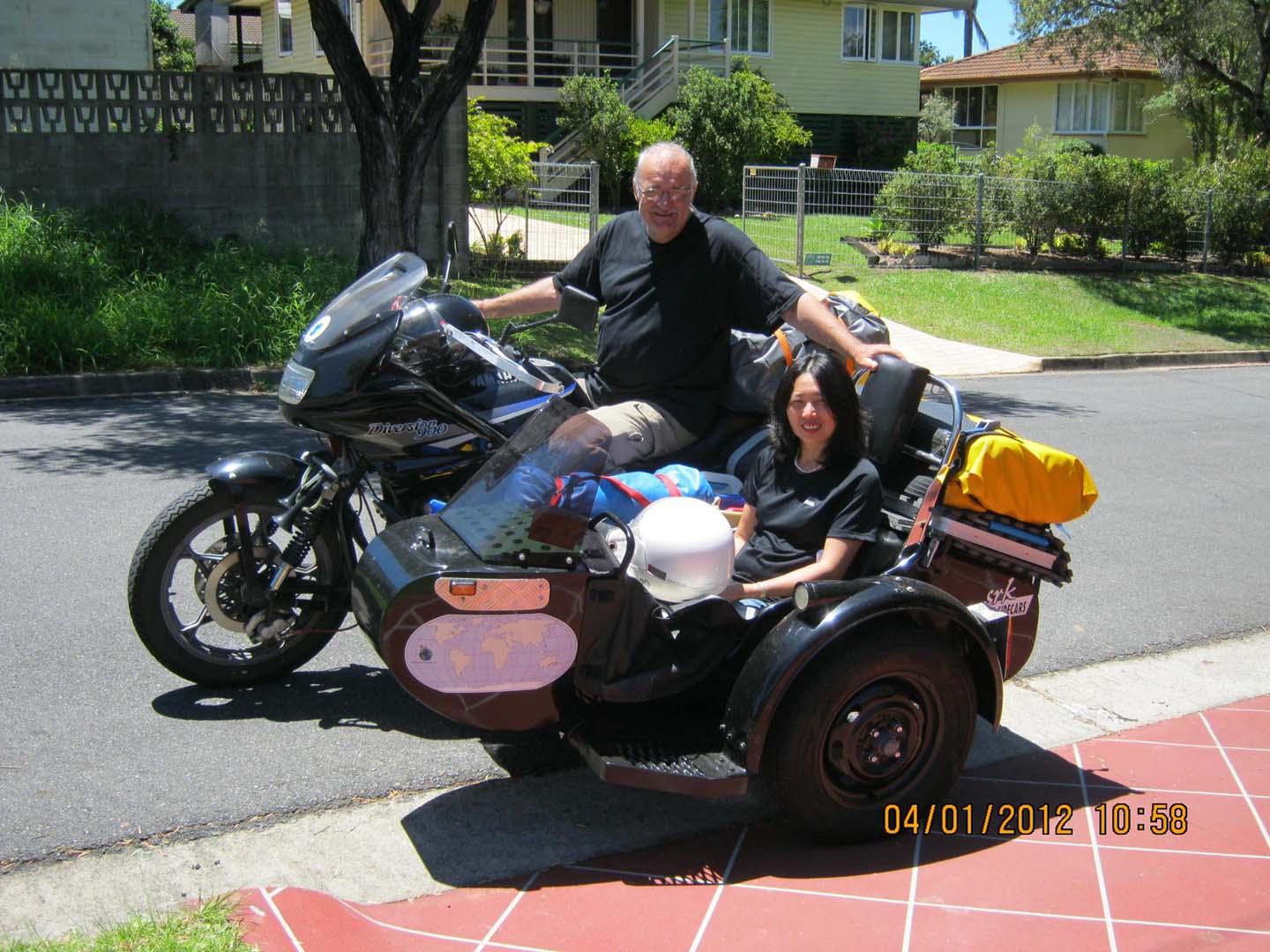 postie bike sidecar