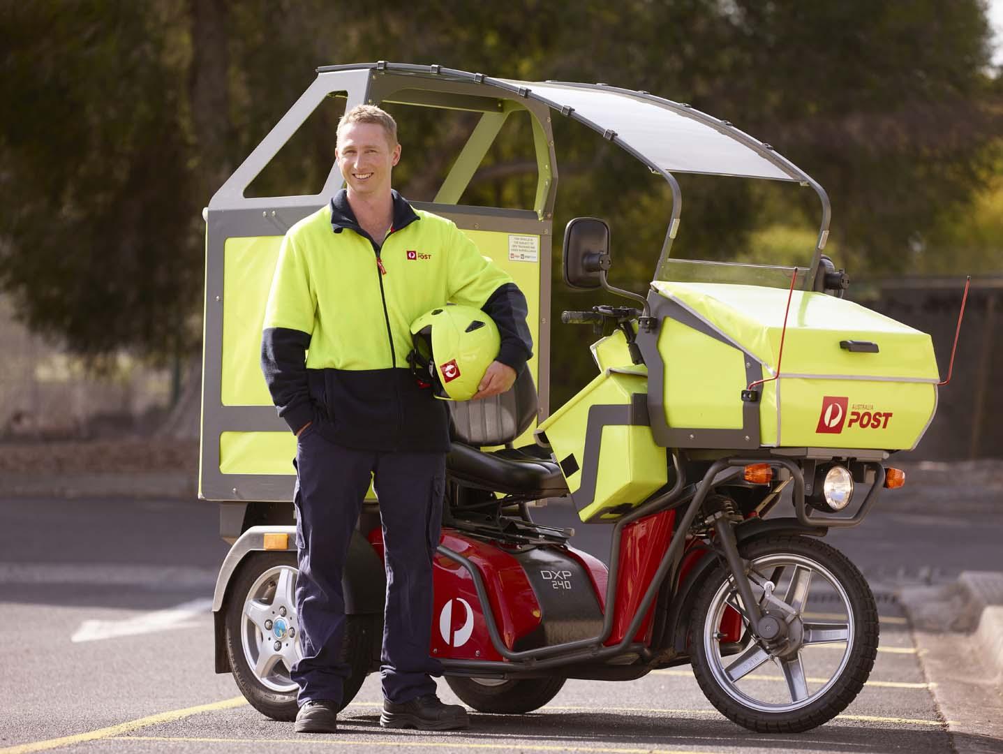 australia post e trike